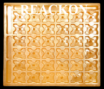 cover-block-mould-10-cavity- size- 75,3, 100,4mm 30 Piece Covering Block Mould Manufacturer from Nagpur 20 25 40 50 Multi Cover Block Mould